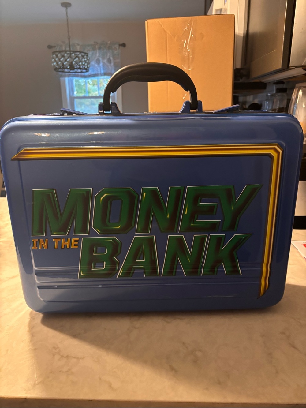 'Money in the Bank' Blue Hardcase Brief Bag from WWE
